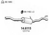 ASSO 14.6115 Middle Silencer
